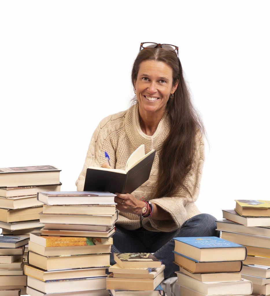 imatge per regalar una biografia amb molts llibres