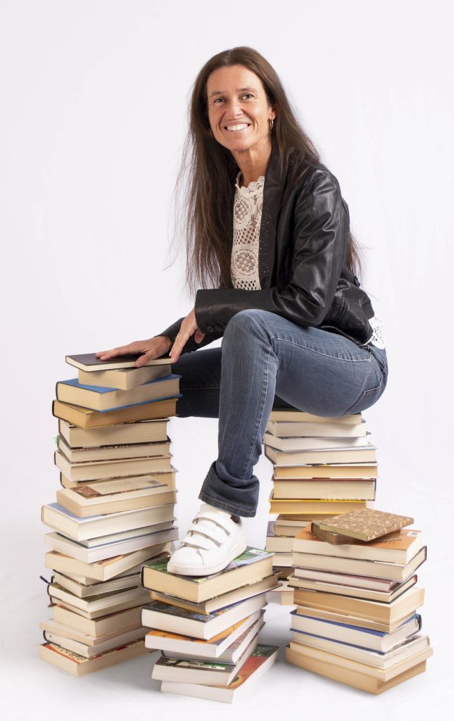 imatge per biografia tros de vida amb llibres